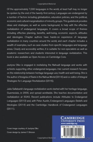 Revitalizing Endangered Languages - Edited By Justyna Ol [KSIĄŻKA]
