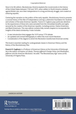 Revolutionary America 17631815 - Francis D. Cogliano [KSIĄŻKA]