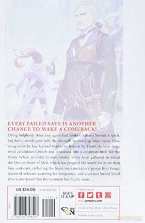 Rezero Starting Life In Another World Vo - Tappei Nagatsuki [KSIĄŻKA]