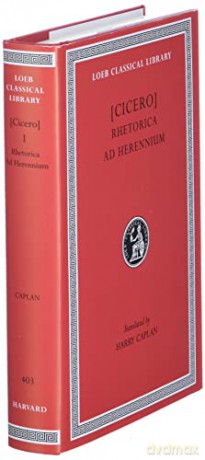 Rhetorica Ad Herennium - Marcus Tulli Cicero [KSIĄŻKA]