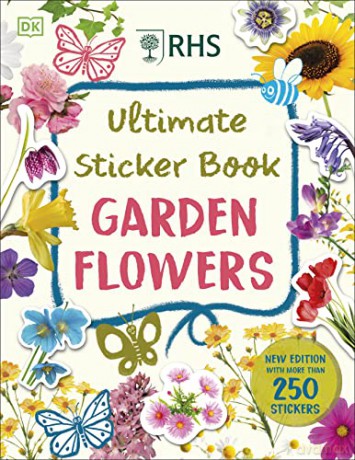 Rhs Ultimate Sticker Book Garden Flowers [KSIĄŻKA]