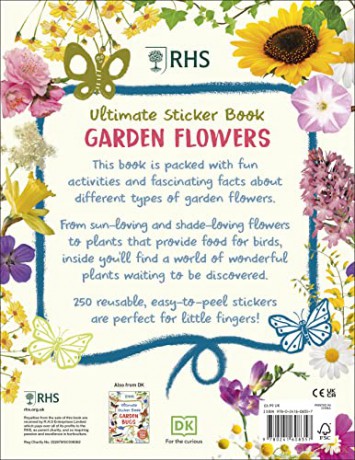 Rhs Ultimate Sticker Book Garden Flowers [KSIĄŻKA]