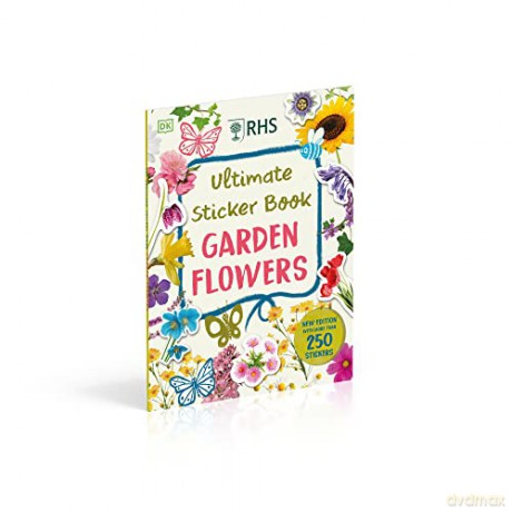 Rhs Ultimate Sticker Book Garden Flowers [KSIĄŻKA]