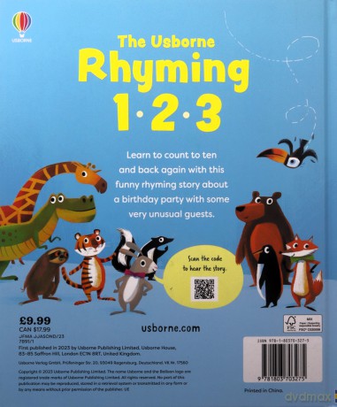 Rhyming 123 - Felicity Brooks [KSIĄŻKA]