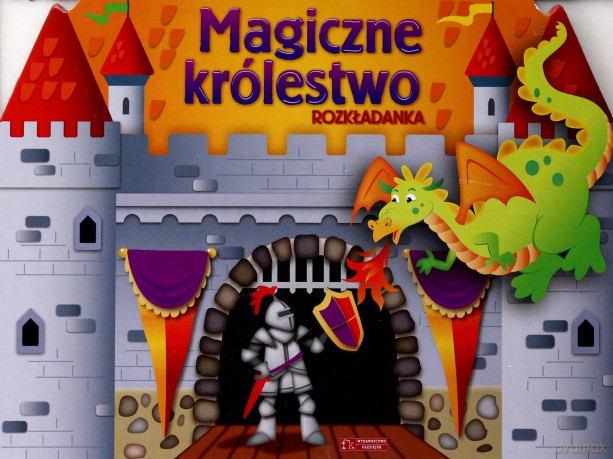 Magiczne Królestwo Rozkładanka Karton [KSIĄŻKA]