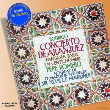 Marriner Romero: Rodrigo:Concierto + Fantasia [CD]