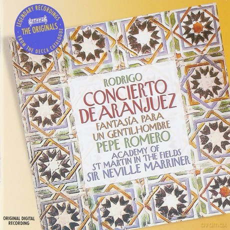 Marriner Romero: Rodrigo:Concierto + Fantasia [CD]