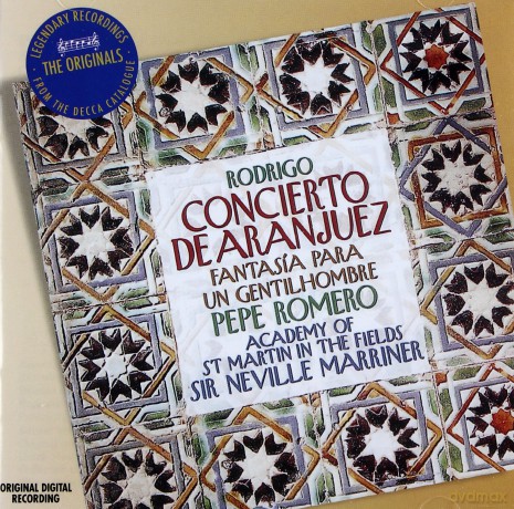 Marriner Romero: Rodrigo:Concierto + Fantasia [CD]