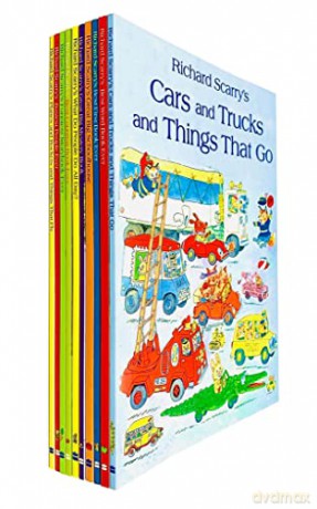 Richard Scarry 10 Bk Pb - Richard Scarry [KSIĄŻKA]