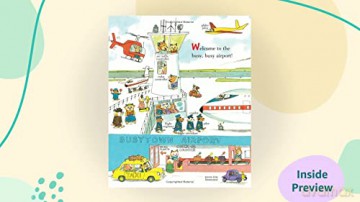 Richard Scarrys Busy Busy Airport - Richard Scarry [KSIĄŻKA]