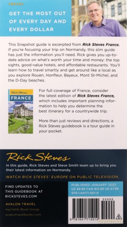 Rick Steves Snapshot Normandy Sixth Ed - Rick Steves Steve Sm [KSIĄŻKA]