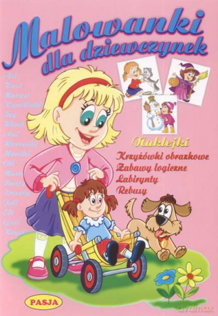 Malowanki Dla Dziewczynek [KSIĄŻKA]