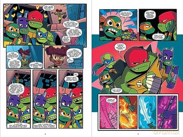 Rise Of The Teenage Mutant Ninja Turtles - Matthew K Manning [KSIĄŻKA]