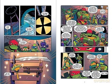 Rise Of The Teenage Mutant Ninja Turtles - Matthew K Manning [KSIĄŻKA]