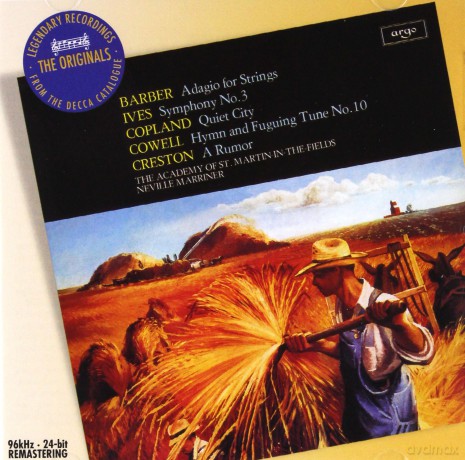 Marriner,Akad.Of St.Martin.: Barber,Ives,Copland [CD]