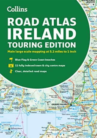 Road Atlas Ireland - Collins Maps [KSIĄŻKA]