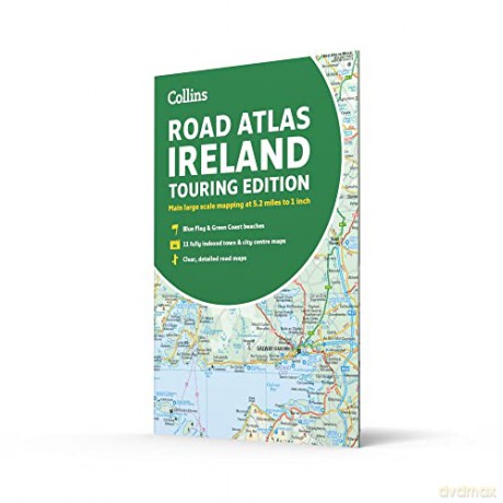 Road Atlas Ireland - Collins Maps [KSIĄŻKA]