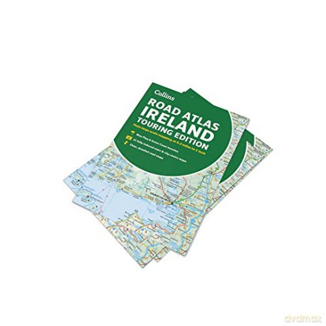 Road Atlas Ireland - Collins Maps [KSIĄŻKA]