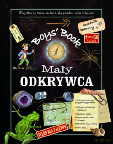 Mały Odkrywca. Boys Book [KSIĄŻKA]