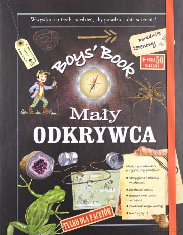 Mały Odkrywca. Boys Book [KSIĄŻKA]