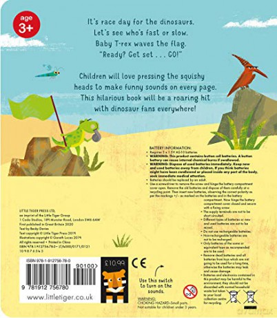 Roar Roar Dinosaur - Davies Becky [KSIĄŻKA]