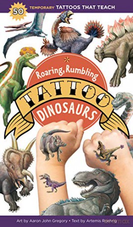 Roaring Rumbling Tattoo Dinosaurs - Artemis Roehrig [KSIĄŻKA]