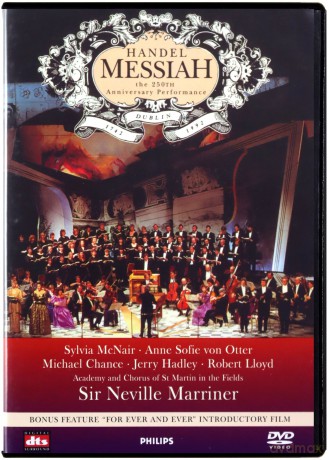 Marriner,Akad.Of St.Martin.: Handel:Messiah Dvd [DVD]