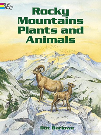 Rocky Mountains Plants Animals - Dot Barlowe [KSIĄŻKA]