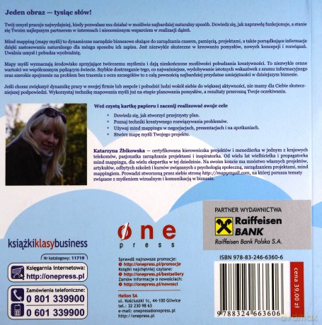 Mapy Myśli W Biznesie - Żbikowska K. [KSIĄŻKA]