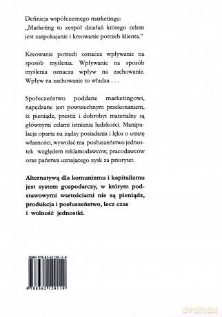 Marketing Jako Narzędzie Sprawowania Władzy W Ustroju Kapitalistycznym - Świderski J. [KSIĄŻKA]