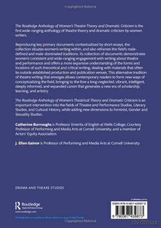 Routledge Anthology Of Womens Theatre Th - Catherine Burroughs [KSIĄŻKA]