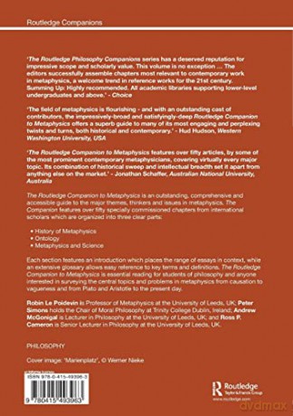 Routledge Companion To Metaphysics - Robin Le Poidevin [KSIĄŻKA]