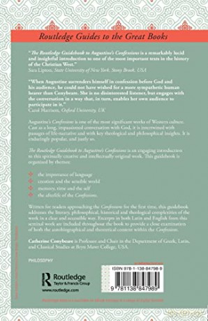 Routledge Guidebook To Augustine's C - Catherine Conybeare [KSIĄŻKA]