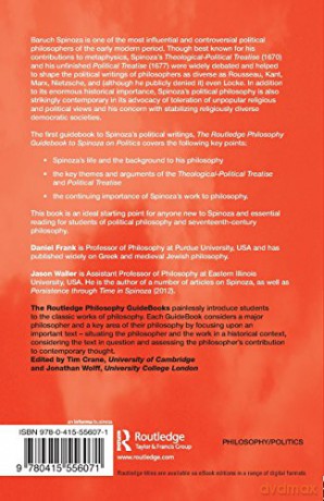 Routledge Philosophy Guidebook To Spinoz - Daniel Frank [KSIĄŻKA]