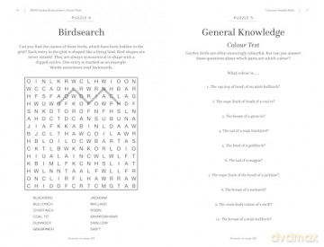 Rspb Garden Birdwatchers Puzzle Book - Dominic Couzens [KSIĄŻKA]