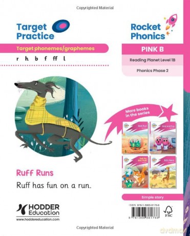 Ruff Runs Pink B - Abigail Steel [KSIĄŻKA]