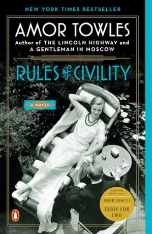 Rules Of Civility - Amor Towles [KSIĄŻKA]