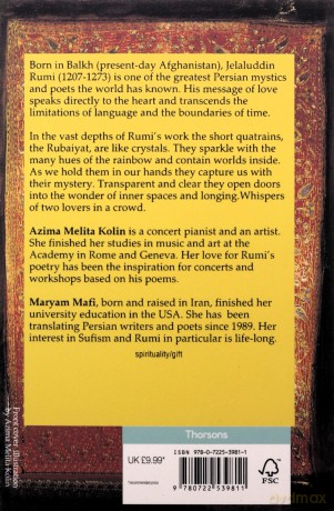 Rumi Whispers Of The Beloved - Maryam Mafi [KSIĄŻKA]