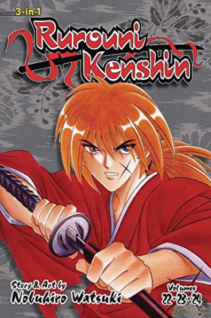 Rurouni Kenshin 3 In 1 Edition Vol 8 - Nobuhiro Watsuki [KSIĄŻKA]