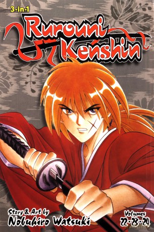 Rurouni Kenshin 3 In 1 Edition Vol 8 - Nobuhiro Watsuki [KSIĄŻKA]