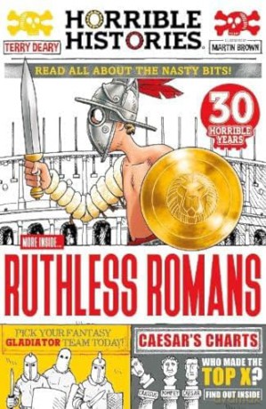 Ruthless Romans Newspaper Edition - Terry Deary [KSIĄŻKA]