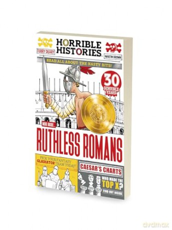 Ruthless Romans Newspaper Edition - Terry Deary [KSIĄŻKA]