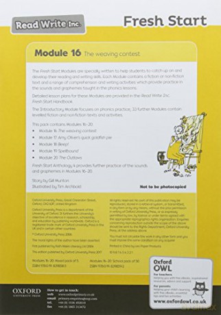 Rwi Fresh Start Modules 16-20 Pk 5 [KSIĄŻKA]
