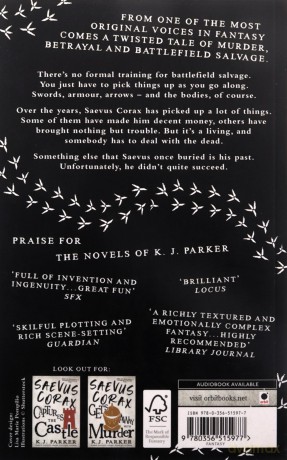 Saevus Corax Deals With The Dead - K J Parker [KSIĄŻKA]