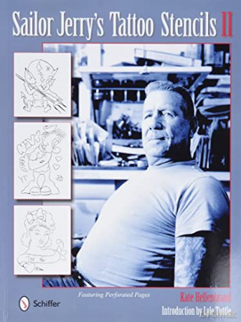 Sailor Jerry's Tattoo Stencils Ii - Kate Hellenbrand [KSIĄŻKA]