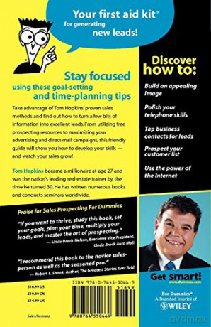 Sales Prospecting For Dummies - Hopkins [KSIĄŻKA]
