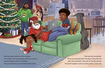 Santas Gotta Go - Derrick Barnes [KSIĄŻKA]