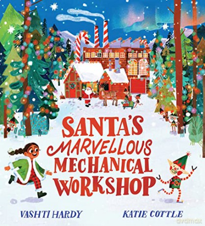 Santas Marvellous Mechanical Workshop - Vashti Handy [KSIĄŻKA]