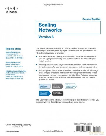 Scaling Networks V6 Course Booklet - Cisco Networking Aca [KSIĄŻKA]