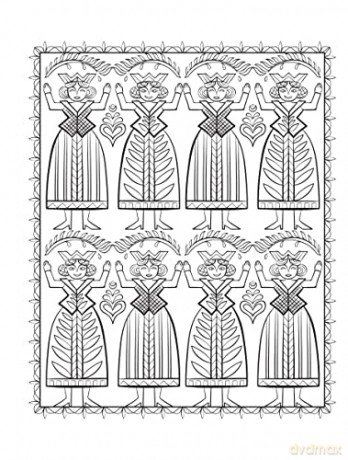 Scandinavian Folk Art - J Mazurkiewicz [KSIĄŻKA]